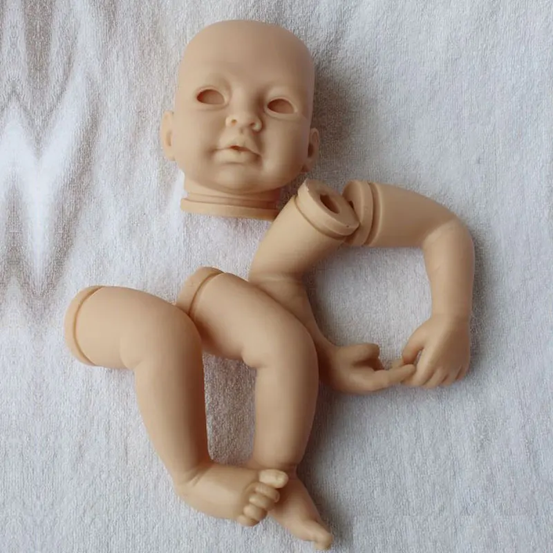 

20inch Kits#DK-24 Soft DIY Mold Creative Handmade Realistic Silicone Reborn Doll Newborn Doll Kits Doll Accessories For 50cm