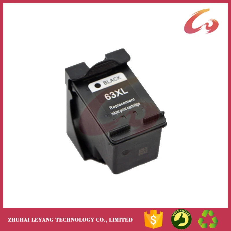 1pcs black For HP 63XL 63 Ink Cartridge For HP Deskjet 2130 2132 3630 3632 1112 Officejet 3830 