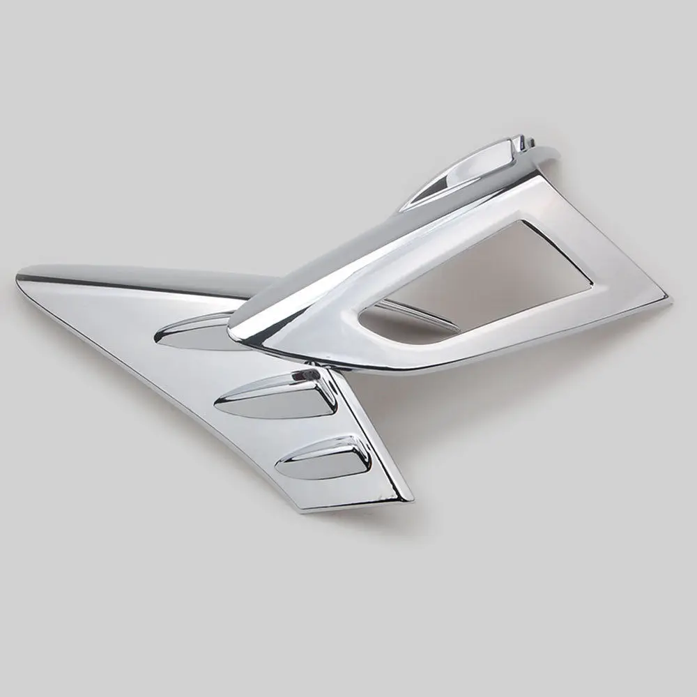 

BBQ@Fuka ABS Chrome Car Rear Back Lamp Tail light Cover Trim For Toyota C-HR CHR 2016-2018 Outside protective strip line