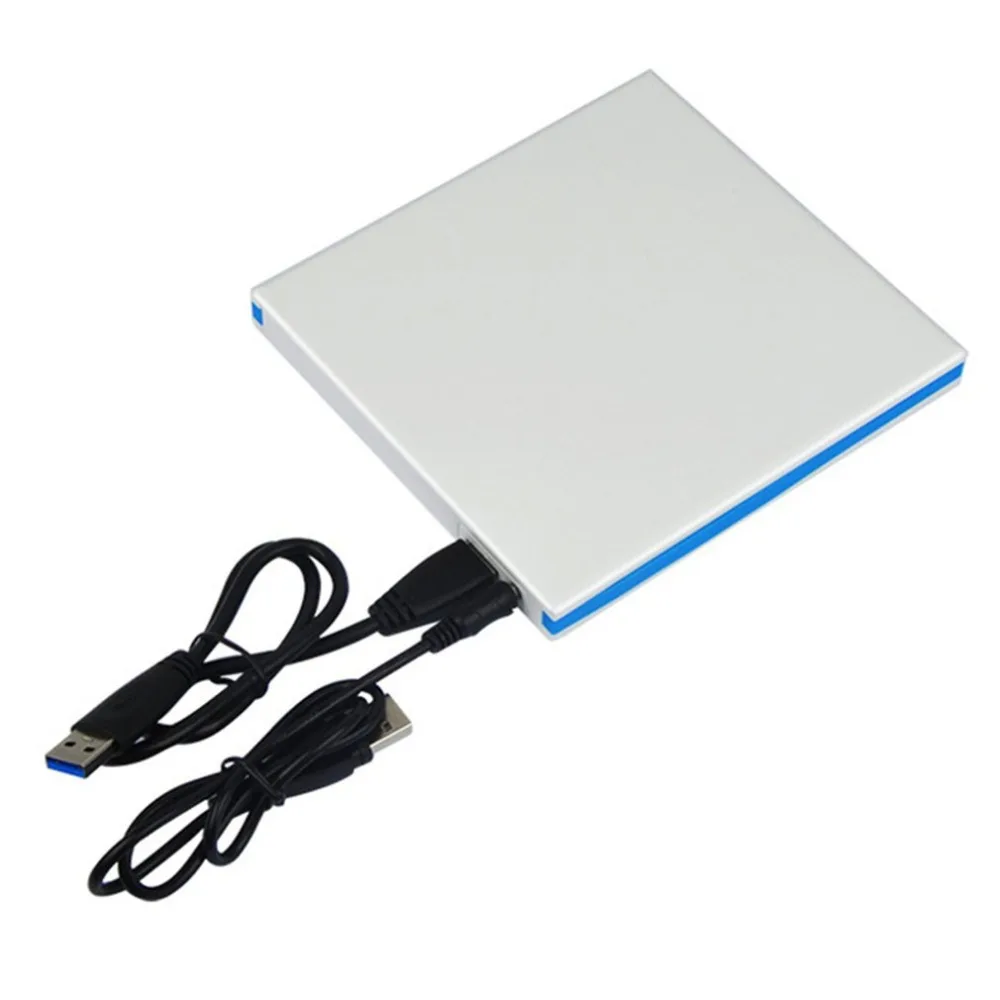 

ED08 USB 3.0 Portable External Slim drive DVD-RW CD-RW Burner Recorder uses the SATA interface support for DOS startup