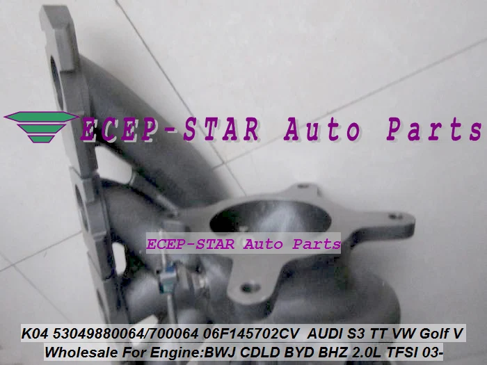 K04 53049880064 5304-988-0064 5304-970-0064 Turbo For AUDI S3 TT For Seat Leon For VW Golf V 03- BWJ BYD BHZ 2.0L TFSI Gasoline (4)