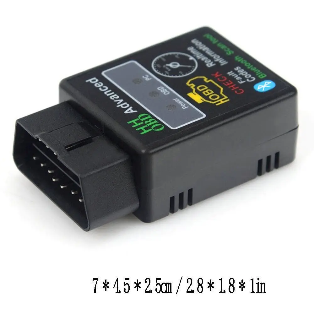 Vehemo OBD2 ELM327 автомобиля диагностический инструмент диагностики авто Kit надежные крутящий момент диагностический инструмент Bluetooth автомобиля сканер грузовик