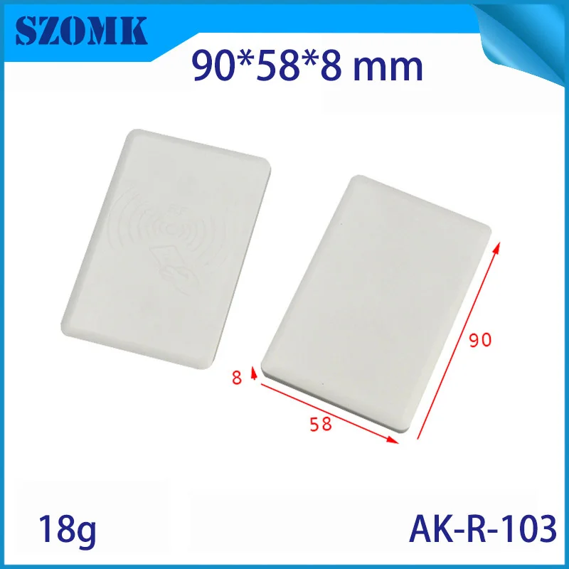 szomk IC card reader plastic enclosure for electronics project plastic sensor junction box distribution box instrument case plastic housing for pcb (5)