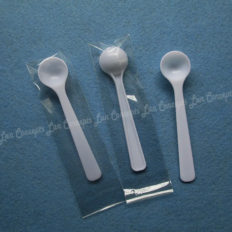 1g 2ml plastic measuring scoop small spoon 1