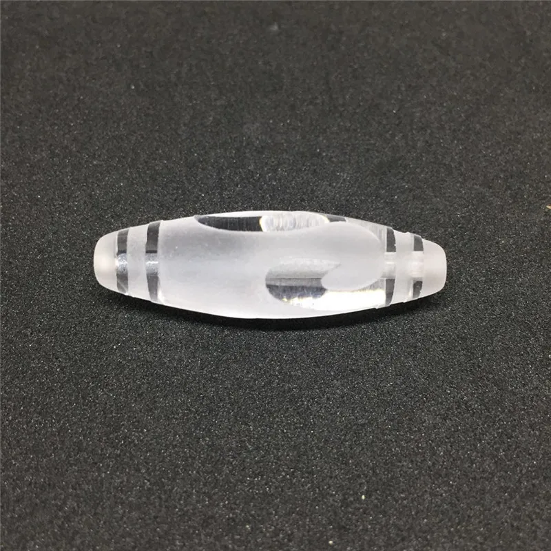 

Special Pure Tibetan Crystal White Dzi Ruyi patterns High quality