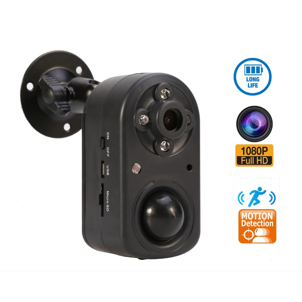 indoor 1080P PIR camera Human Body Motion Detection Camera