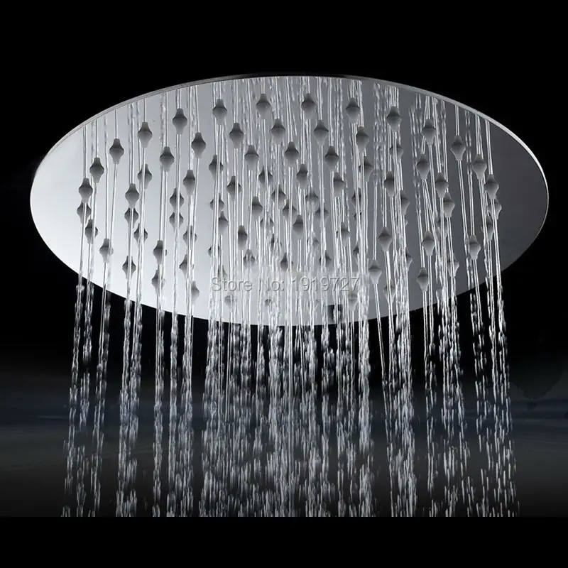 通販 卸売プロモーション高品質浴室の蛇口アクセサリー超薄型ステンレス鋼降雨シャワーヘッド用レインシャワー