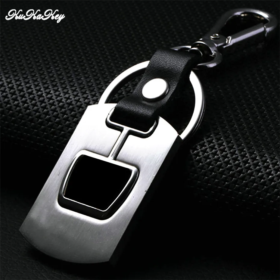 

For Honda Fit Civic Accord City CRV Jazz HRV Vezel XRV 3D Metal Hollow Car Logo Keyring Key Fob Chain Ring Auto Keychain