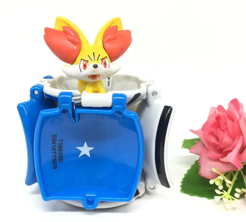 7cm Poke ball Figures Toys ABS Poke ball Action Figure Pokeball Figures Super Master Pop-up Toy for Children Gifts DBP519