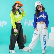 Best Price Kids Hip Hop Outfits Cropped Hoodie Sweatshirt Shirt Tops Casual Pants for Girl Dance Costume Wear Ballroom Dancing Clothes Best Price Kids Hip Hop Outfits Cropped Hoodie Sweatshirt Shirt Tops Casual Pants for Girl Dance Costume Wear Ballroom Dancing Clothes