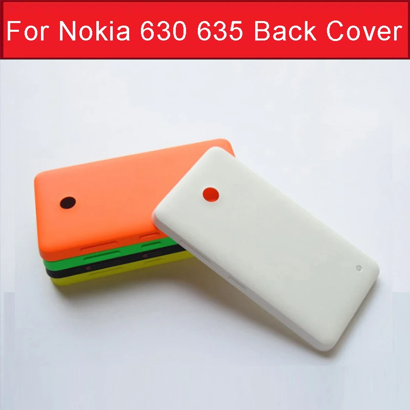 

Genuine Rear cover case for Nokia 630 635 back battery door housing for Microsoft lumia nokia 635 630 back cover without logo