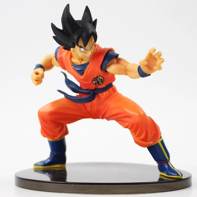 Special Price 16cm Dragon Ball Z Son Goku Banpresto Figure Colosseum Scultures BIG Black Hair PVC Action Figure Collectible Model Toy Doll
