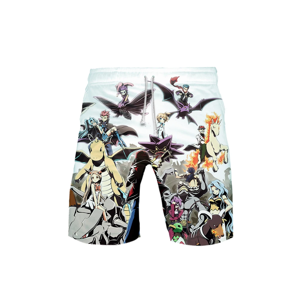 

Pokemon Elf Treasure Dream: Detective Picacho Ball pants Boys Kakarot shorts pants Leisure Print Casual men's shorts Novelty Top