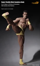 New Phicen PL2016-M34 1:6 Scale Super-Flexible Male Seamless Body For 1:6 Headless Steel Muscular Body Shape