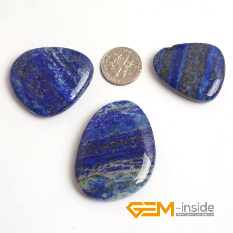 

24X30-40X45MM Bone shape Natural Lapis Lazuli Stone Beads natural stone beads DIY loose beads for jewelry making 3 PCS wholesale