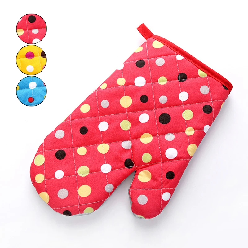 1 piece Oven Mitts Glove Cooking Heat Resistant Pot Holder Non slip