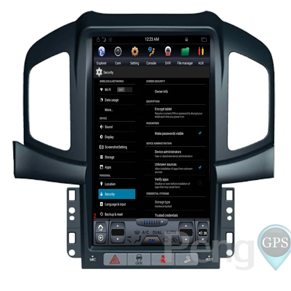 Excellent Tesla Style Android 6.0 Car GPS Navigation DVD Player for Chevrolet Captiva 2012-2017 Quad Core 64G 2 Din Radio IPS Screen Unit 5