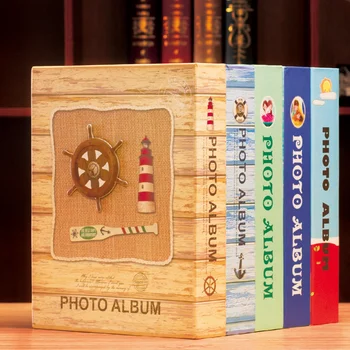 

2019 Creative Photo Album 5R 7-inch Insert Type 200 Boxed Family Growth Album Family Memory Record Large Volume Souvenir Album