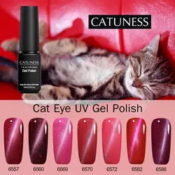 Catuness магнит Magic Stick эффект Популярные 3D глаза кошки акриловый клей Замочите от УФ-светодиодной все для маникюра и ногтей Дизайн