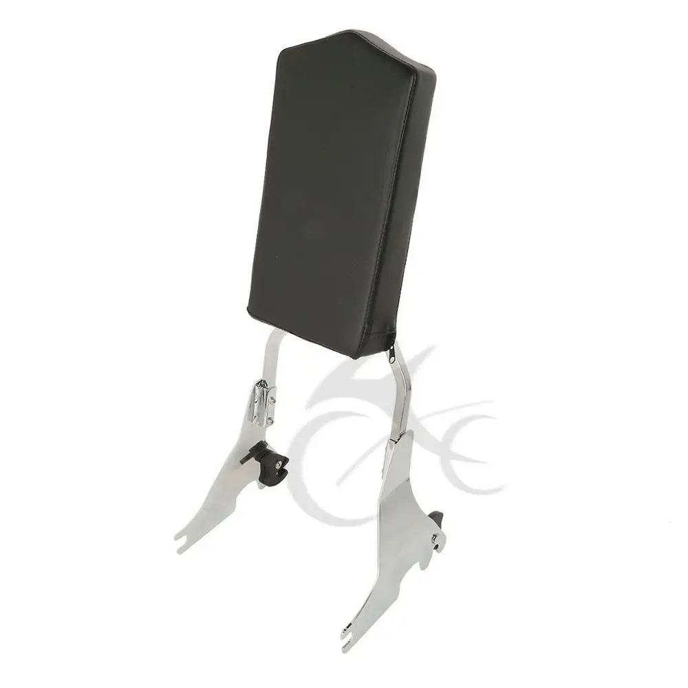 Chrome Мотоцикл пассажирский Сисси Бар спинка для Harely Sportster XL Утюг 883 1200 SuperLow сорок восемь 48 2004 - Цвет: Chrome