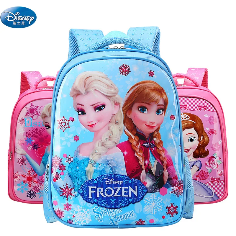 Микки и Минни Маус Мышь плюшевые рюкзаки Disney Холодное сердце Эльзы Анны Снежная