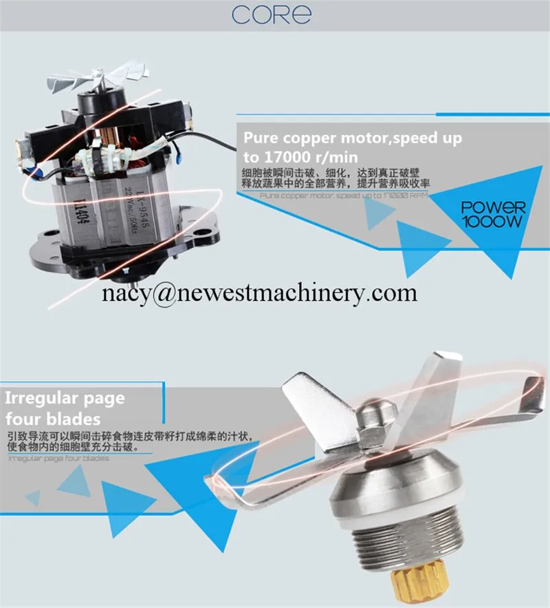 17000об/мин скорость коммерческий блендер, фруктовый блендер, многофункциональный блендер миксер горячая распродажа