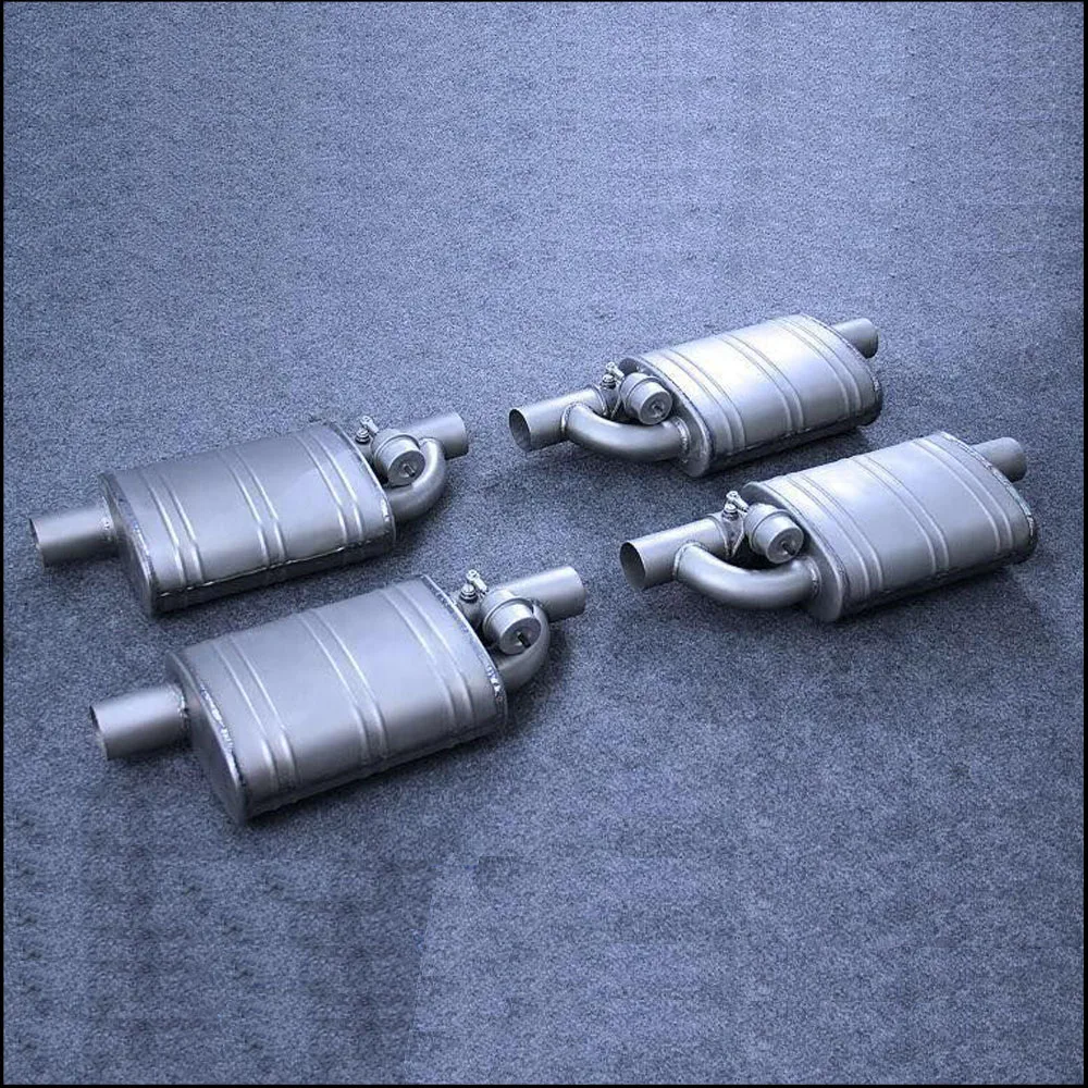 Buy 1PCS Exhaust SystemTitanium legering Electric