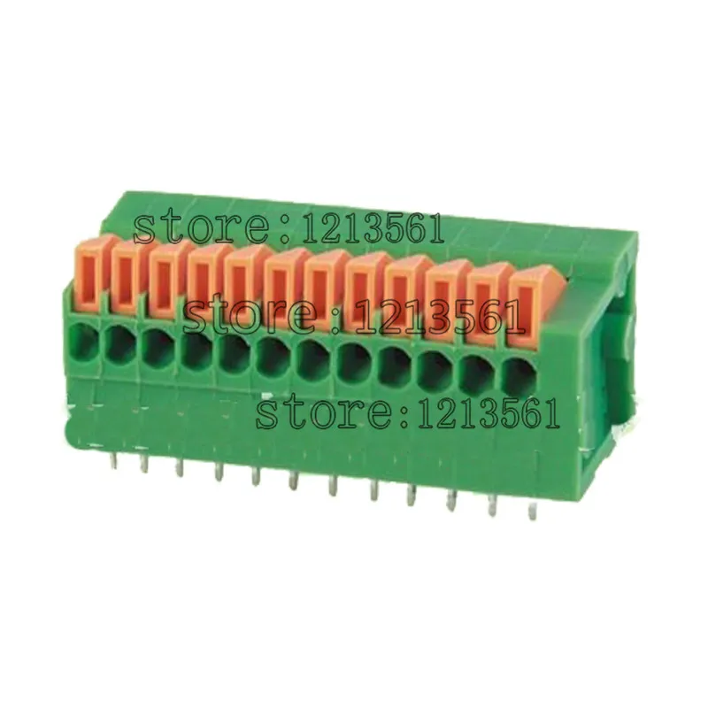 

TNT/DHL KF141R-2.54,pitch 2.54mm PCB Spring terminal block RoHs