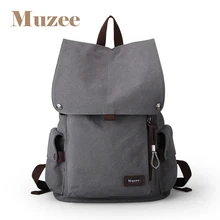 Muzee, Холщовый мужской рюкзак, Вместительная дорожная сумка, 15,6 дюймов, рюкзак для ноутбука, Мужская школьная сумка, mochila, Прямая поставка 1033