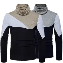 New Casual Turtleneck Sweater Men's Knitted Pullovers 2018 Autumn Fashion Sweater Slim Fit Knitwear Long Sleeve Cotton Clothes brand casual turtleneck sweater men pullovers autumn knitwear