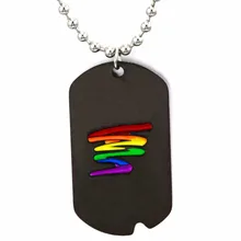 LGBT Pride Art Design | Perfect Rainbow Necklace