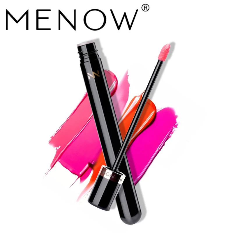 

Menow Brand Cosmetics Moisturizing Long Lasting Kissproof Matte Waterproof Sexy Lip gloss Lip Make up Nutritious Lip tint LG01