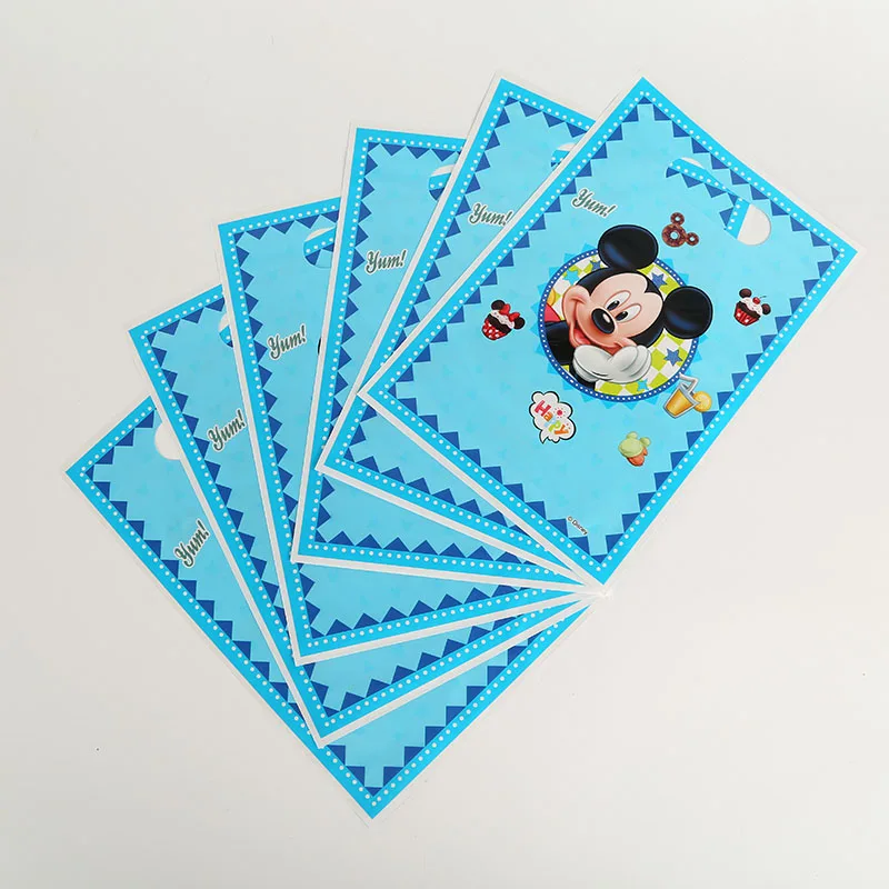 gift bag 10pcs Вечерние поставки тема столовая посуда набор «С Днем Рождения» вечерние Детские украшение душевой кабины детские товары для дня рождения - Цвет: gift bag 10pcs