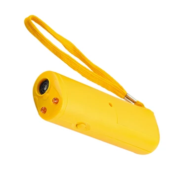 

Hot Sale High Quality 3 in 1 Anti Barking Stop Bark Ultrasonic Pet Dog Repeller Training Device Trainer With LED