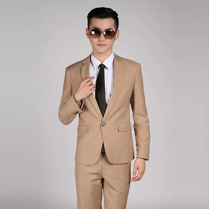 Popular Mens Khaki Suits-Buy Cheap Mens Khaki Suits lots