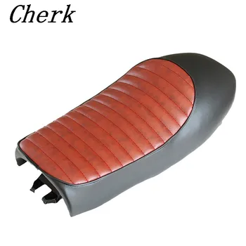 

Motorcycle Black Brown Universal Hump Cafe Racer Seat Vintage Saddle For Honda CG125 CB350 CB400 CB500 CB750 Suzuki Yamaha