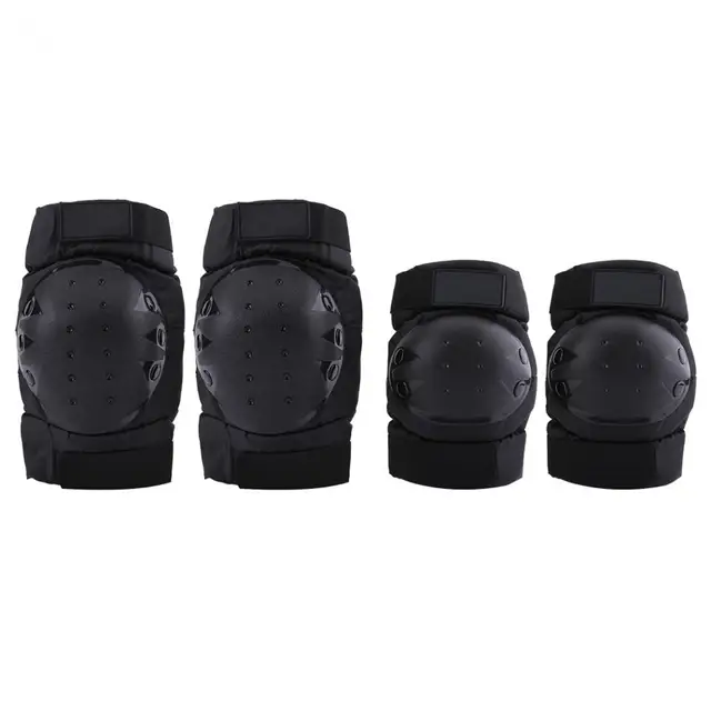 4Pcs Elbow Knee Pads Guard Protector Protective Gear Set for Motorcycle Racing Motocross Bike Motorcycle Accessories Car String