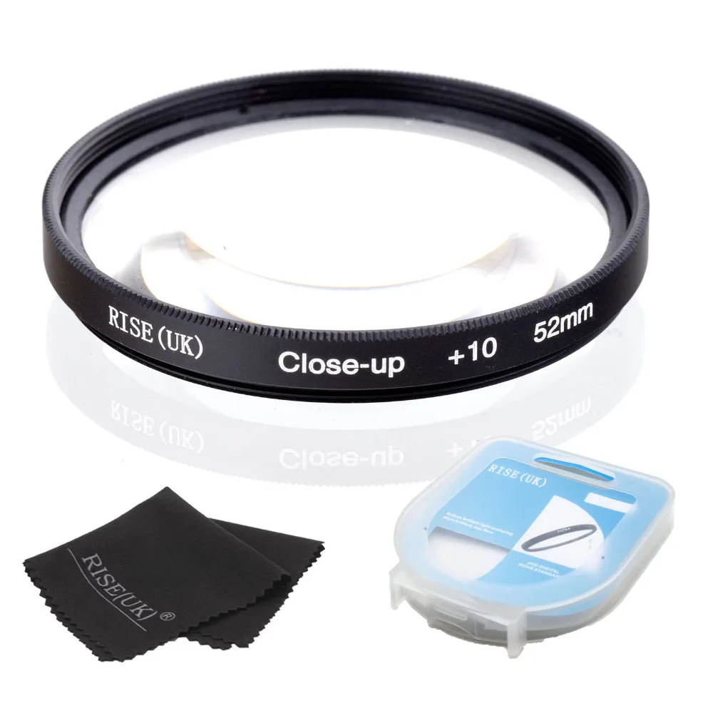 

52MM Macro Close Up 10 Lens Filter 52mm +10 Close-up Filter For Canon Nikon Sony