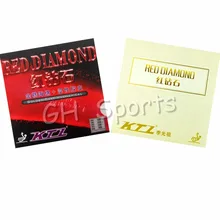 KTL Красный бриллиант Золотой торт Губка+ сильная фрикционная резина красный пипс-в настольном теннисе Резина