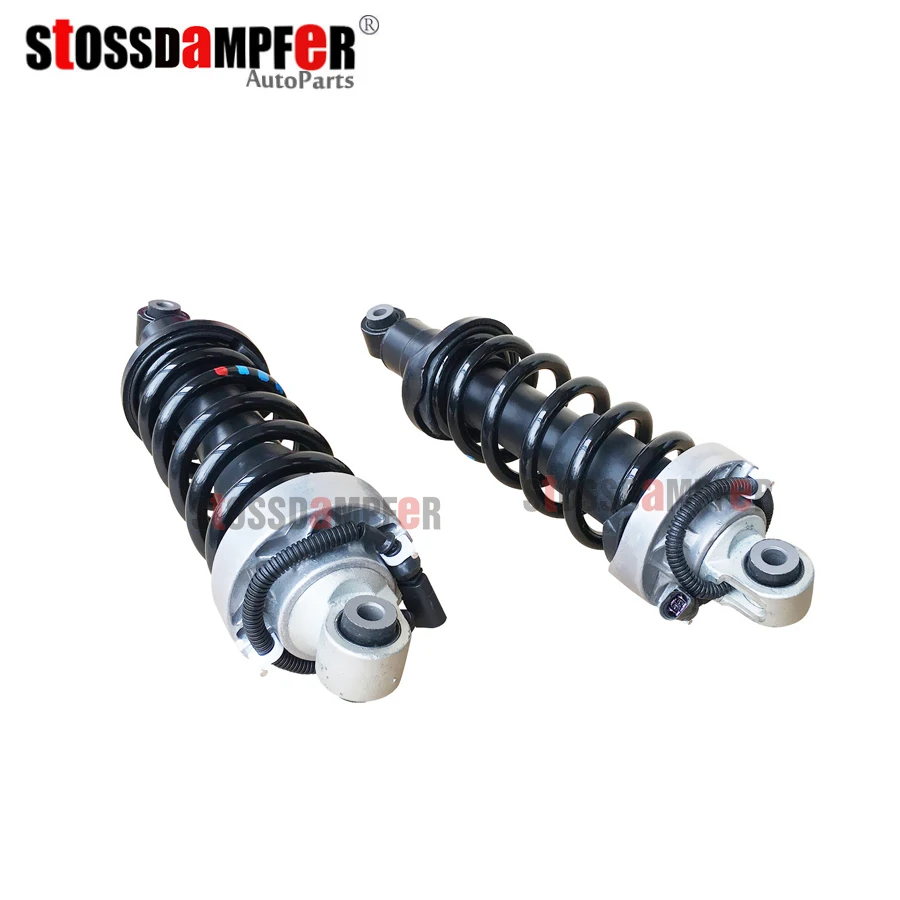 

StOSSDaMPFeR New 2pcs Suspension Ride Shock Absorber Rear Strut Assembly Fit Audi R8 V8 V10 420512019AK 420512020AK