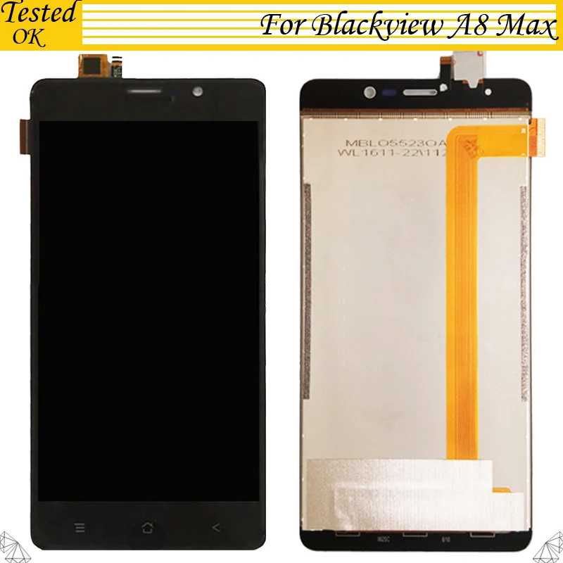 

100% Tested Black/White For Blackview A8 Max LCD Display+Touch Screen Screen for Blackview A8 Max Digitizer Assembly