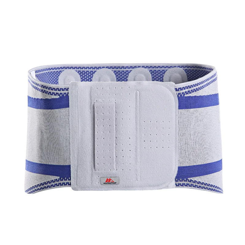  Adjustable Elastic Spring Sport Waist Support Guard Protecting Durable Black Man Woman Waist Brace Gym Accessories M6085