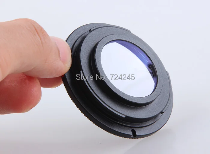 Lens Adapter Ring for M42 Lens to Nikon Mount Adapter with Infinity Focus Glass for Nikon DSLR Camera D60 D80 D90 D700 D5000