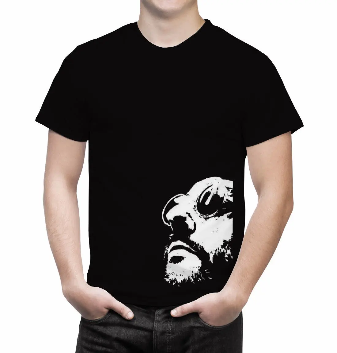 Black Ops Commando Action tee Military T-shirt