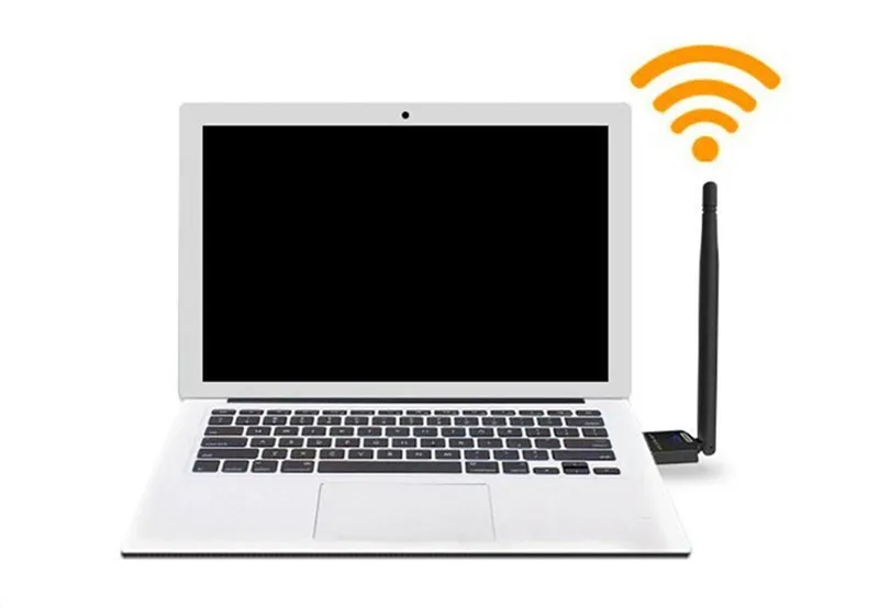 10 шт. мини Беспроводной компьютер сетевой адаптер 802.11n WiFi адаптер карты с 6dbi Wi-Fi Телевизионные антенны коробку mtk7601