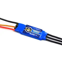 FATJAY бесщеточный контроллер двигателя ZTW beatle 40A 2-4 S ESC с 5 В/3A BEC для 400-500 класса с неподвижным крылом RC самолет