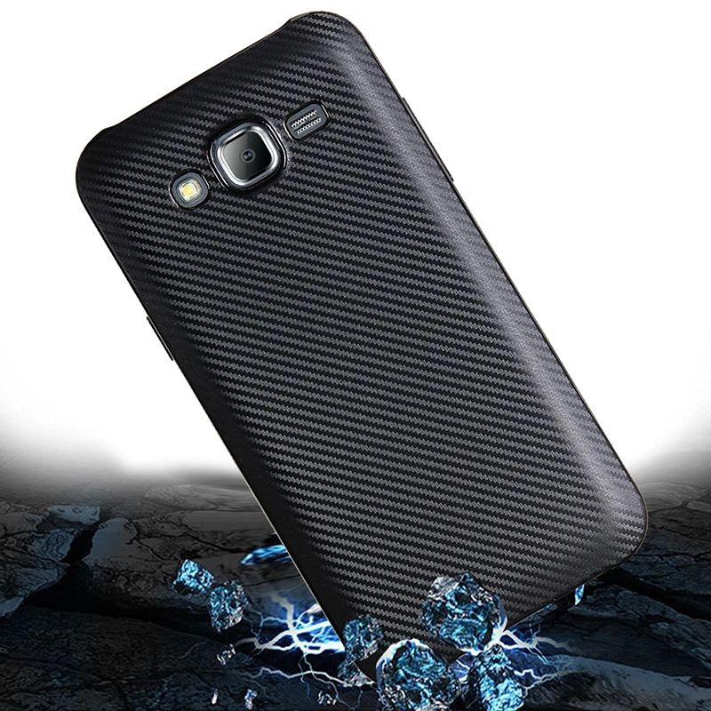 carbon fiber silicone case samsung j7 core neo j701f (10)
