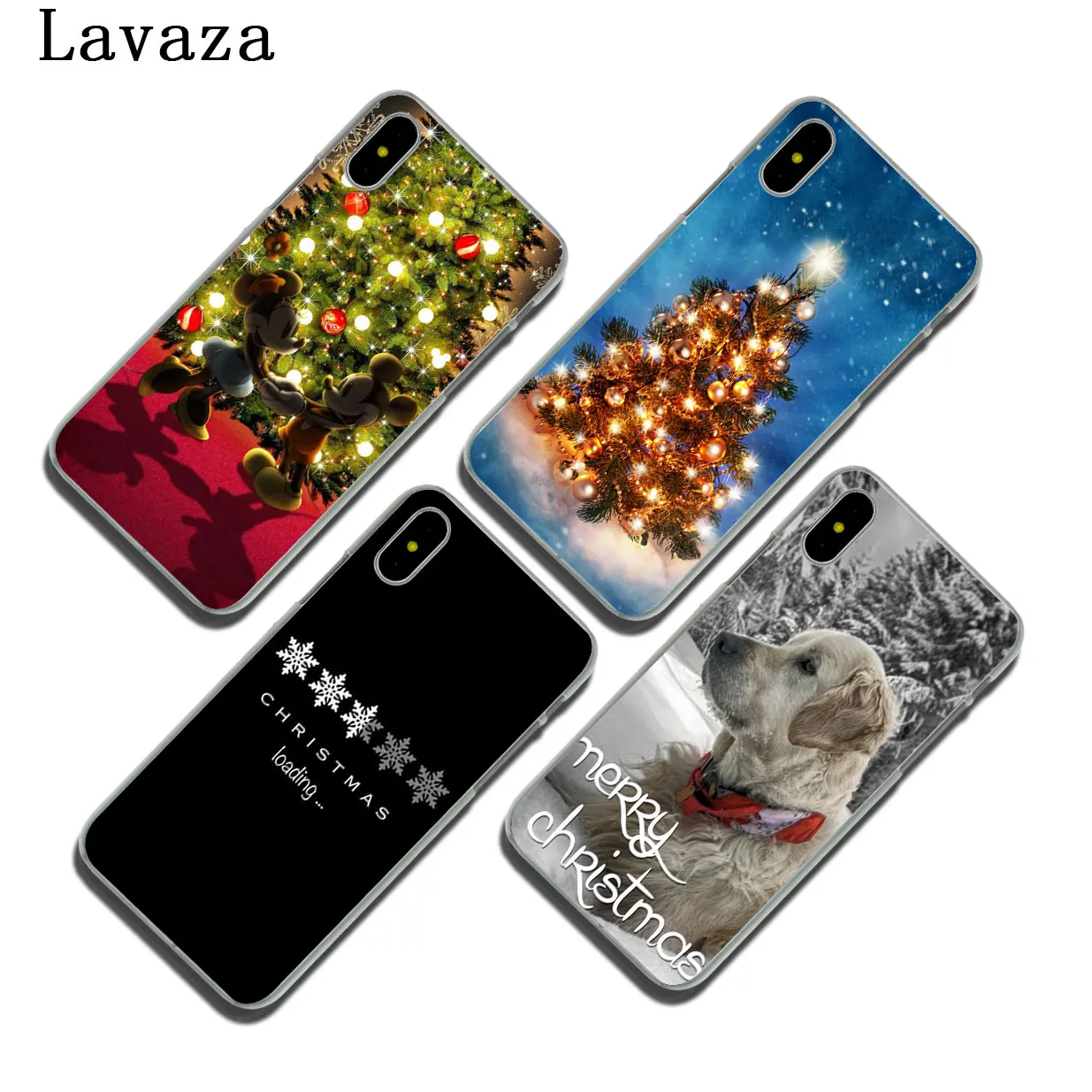Твердый чехол для телефона Lavaza Merry Christmas happy New Year DOG Для iPhone XR X XS 11 Pro Max 10 7 8 6S 5 5S SE 4S
