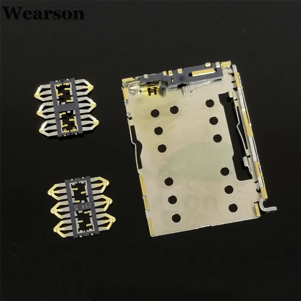 Whole Set Le Max2 X820 Sim Card Slot For Letv 2PRO X620 X625 X520 Sim Card Tray With Sim Connector With Tracking Number (1)