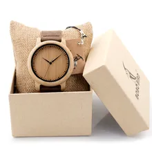 Luxury Brand BOBO BIRD font b Men b font Bamboo Wood font b Watches b font